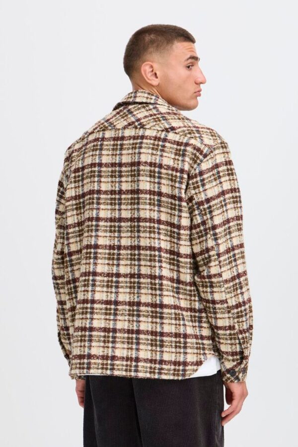 !Solid - Slade Lightweight Check Jacket - Image 4