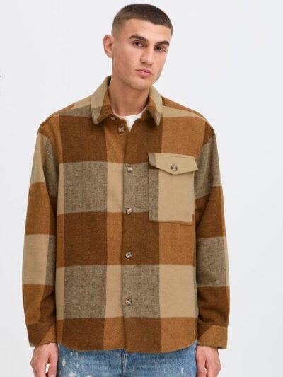 !Solid - Manheim Overshirt - Spice
