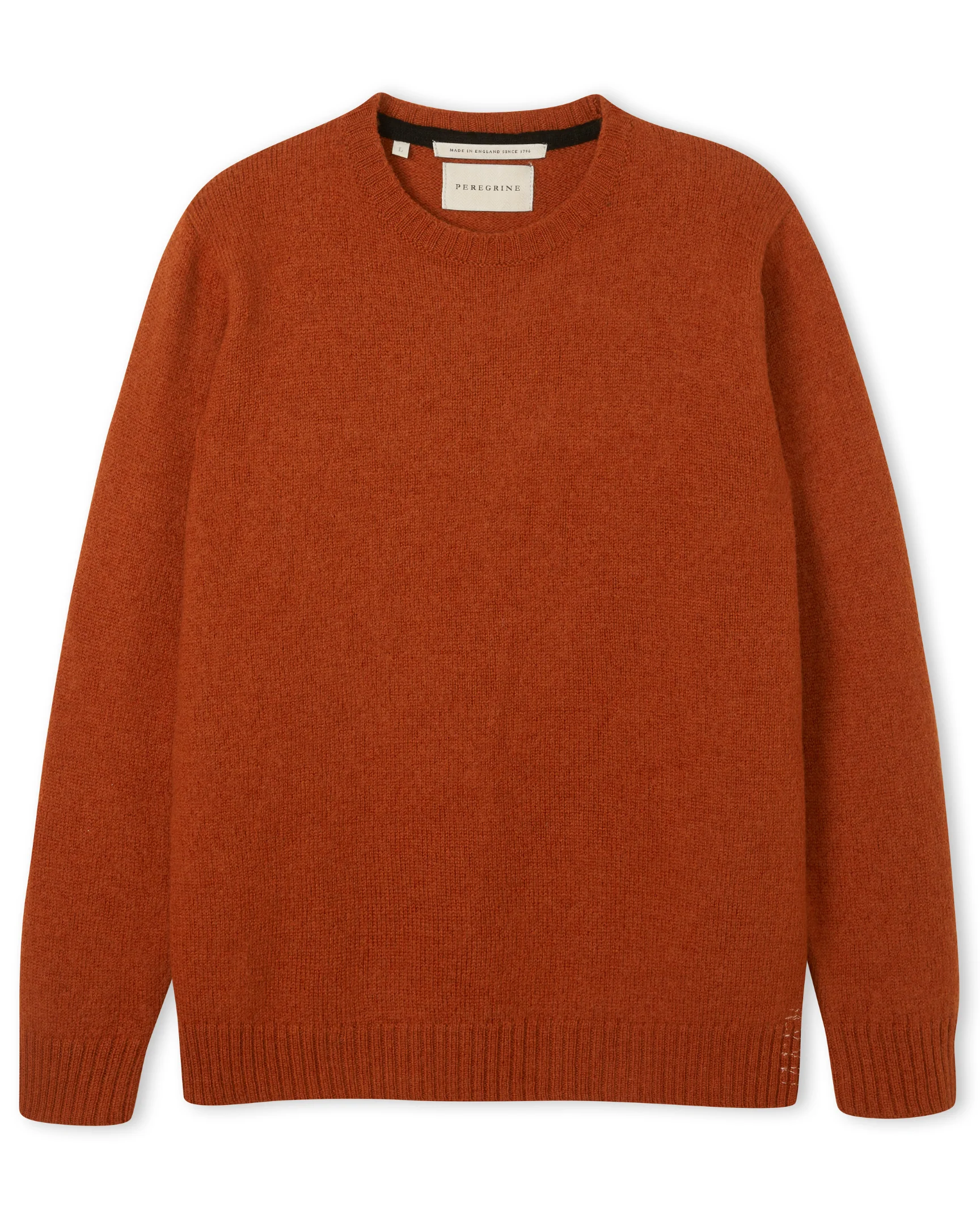 Peregrine - Makers Crew Jumper - Orange - Image 5