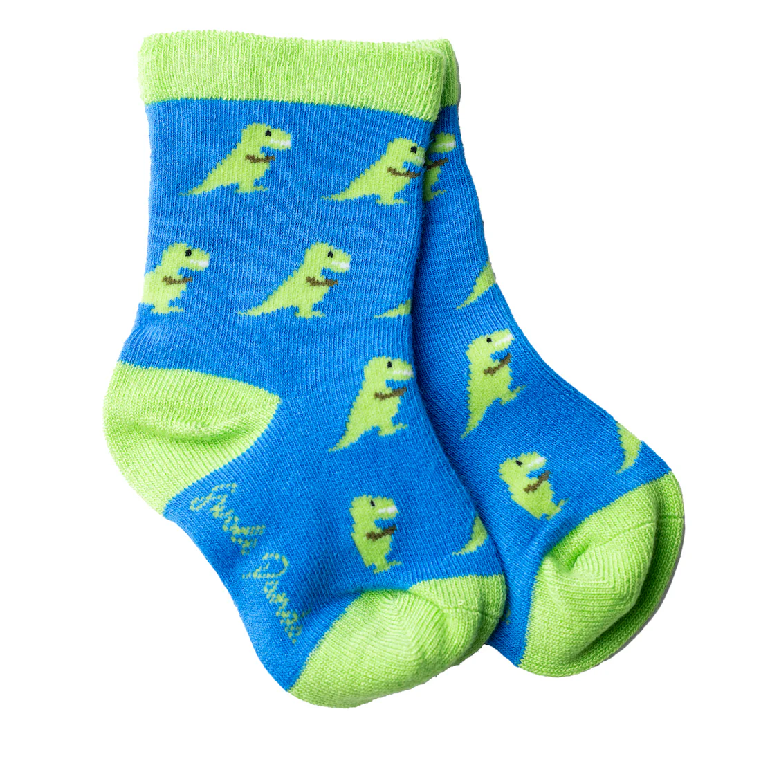 Swole Panda - Children's T-Rex Bamboo Socks - Image 3