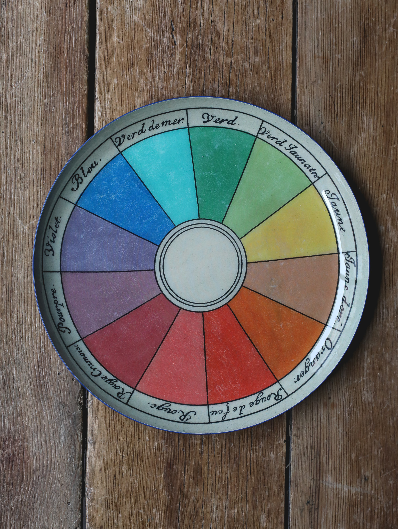 Cercle Chromatique Enamel Tray - Medium