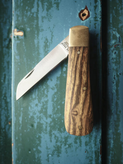 Michael May Knives - Handmade Lambfoot Pocket Knife - Bocote