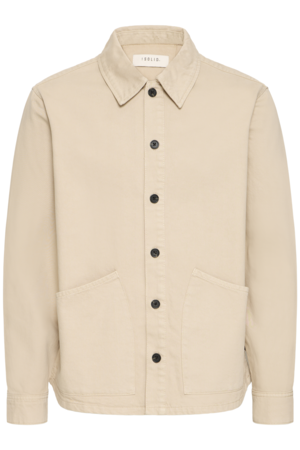 Solid - Nadil Overshirt - Oatmeal