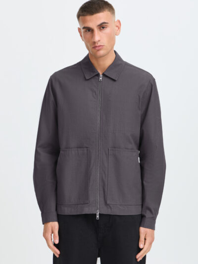 Solid - Tywin Zipped Jacket - Periscope Grey