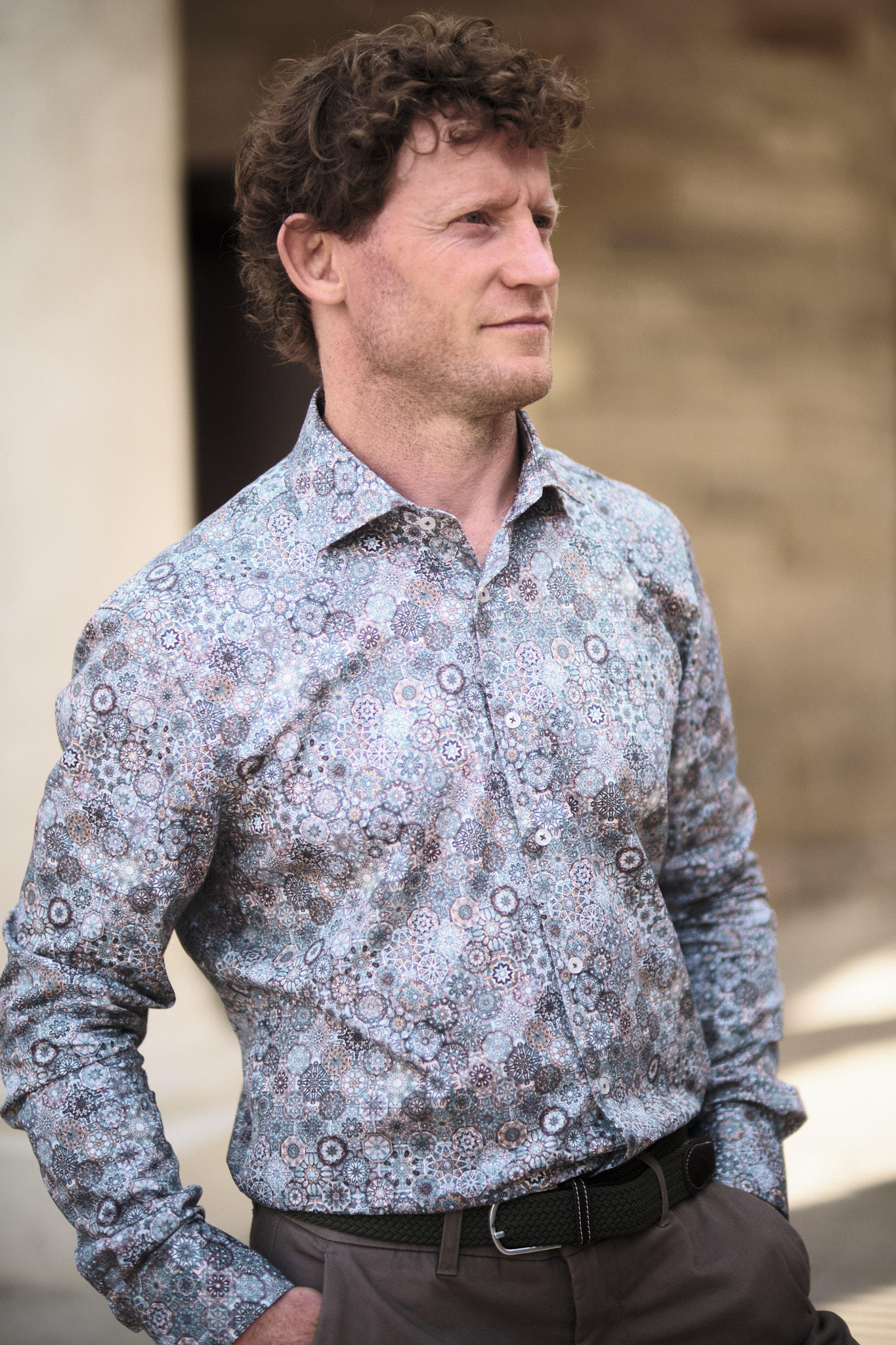 Giordano Locarno Shirt – Geometric Mandala