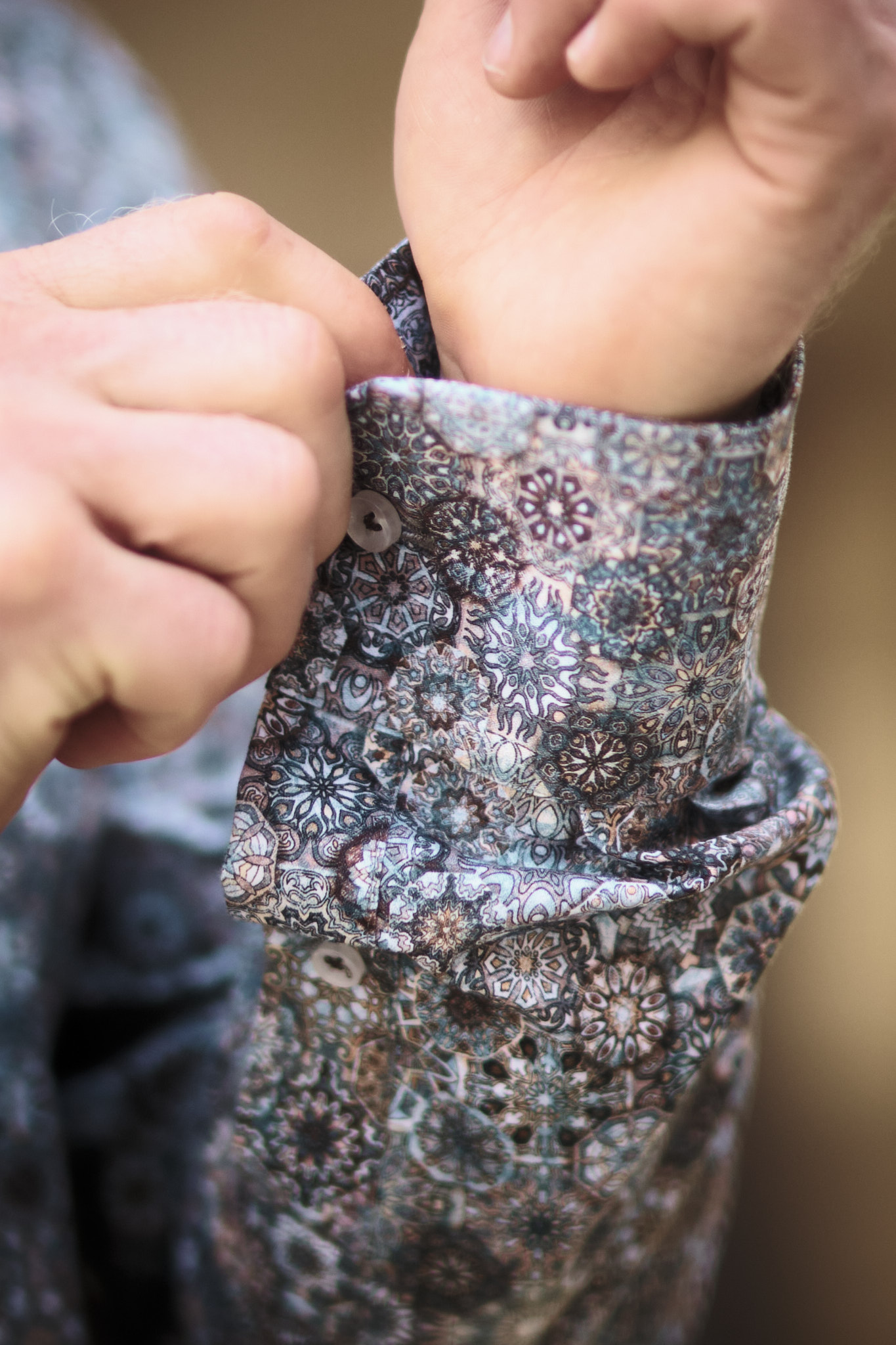 Giordano Locarno Shirt – Geometric Mandala - Image 2