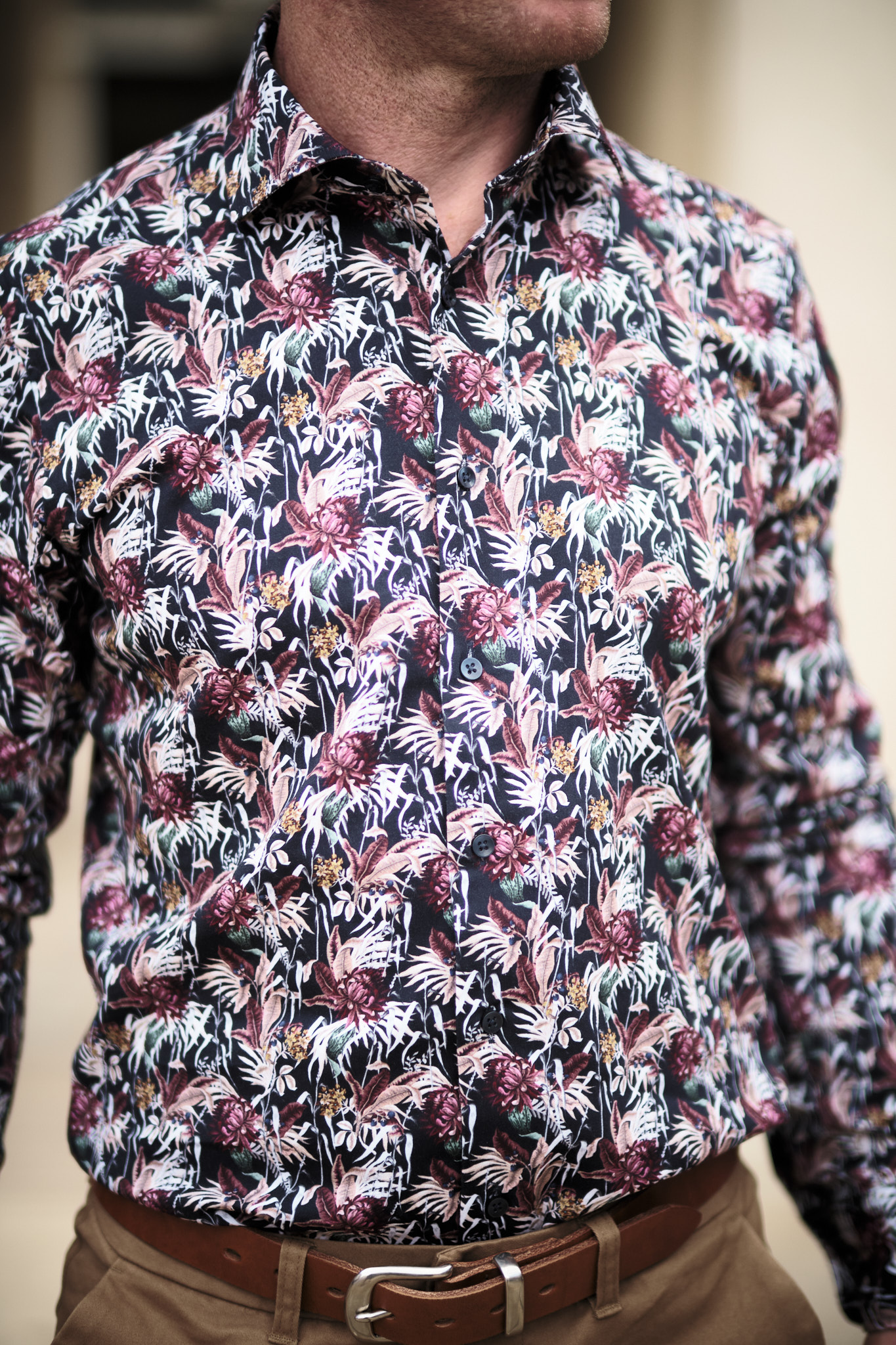 Giordano Locarno Shirt – Floral Print