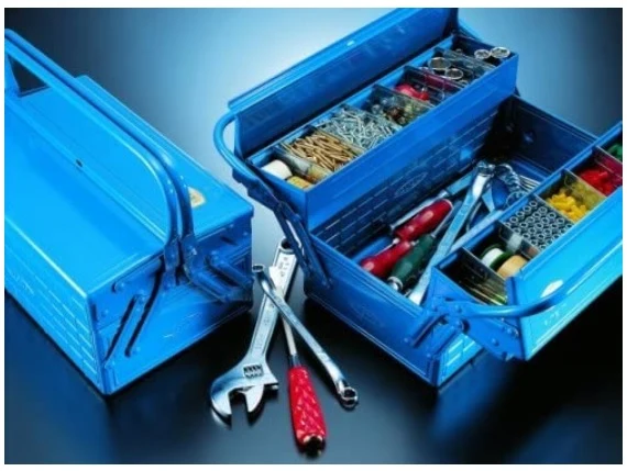 TOYO Steel GT-410 Cantilever Toolbox – Blue - Image 3