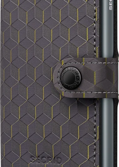 Secrid Miniwallet - Optical Grey Yellow