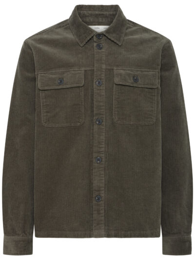 Solid - Nam Corduroy Overshirt - Bungee Cord