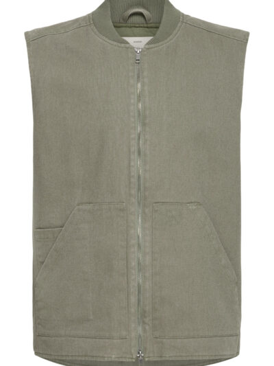 Solid - Raiden Gilet - Agave Green