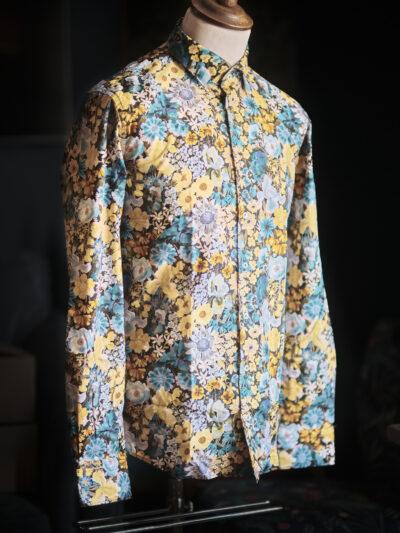 A luxury Italian floral shirt