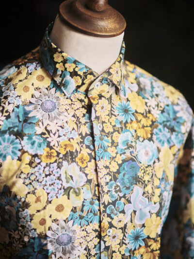 A luxury Italian floral shirt